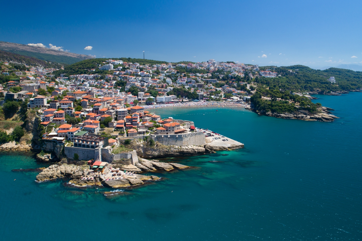 Ulcinj with long sand beach and a rich cultural mosaic, creates an inviting coastal haven for travelers seeking relaxation and exploration.